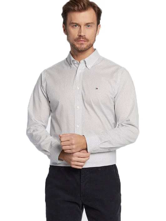 Φωτογραφία προϊόντος: Πουκάμισα Tommy Hilfiger White / Carbon Navy