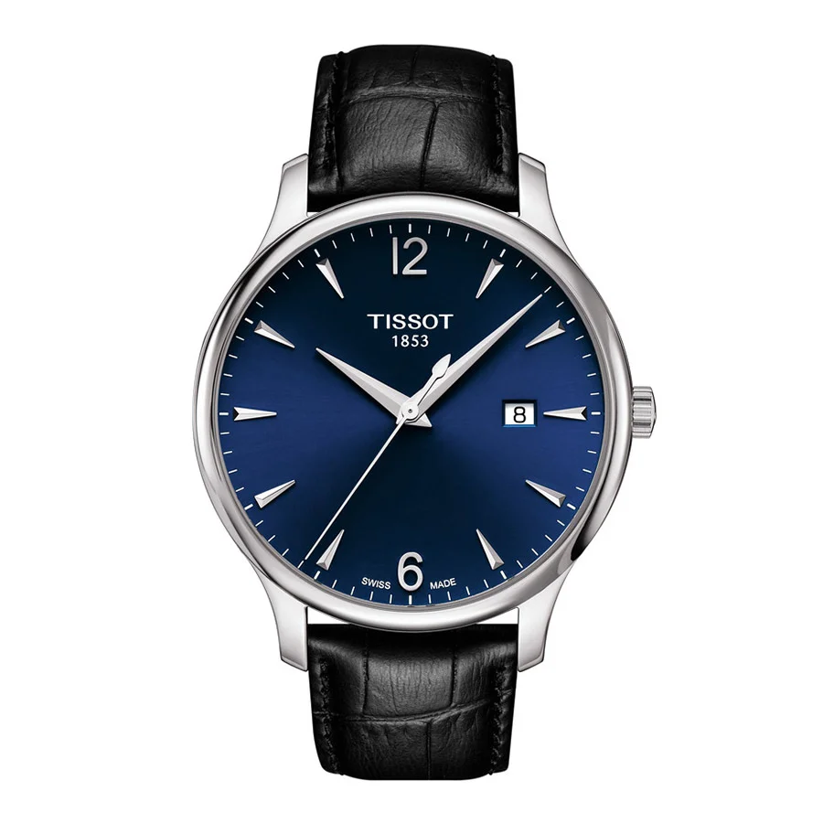 Φωτογραφία προϊόντος: Ανδρικό Ρολόι Tissot T-Classic Tradition Δερμάτινο Λουρί T063.610.16.047.00