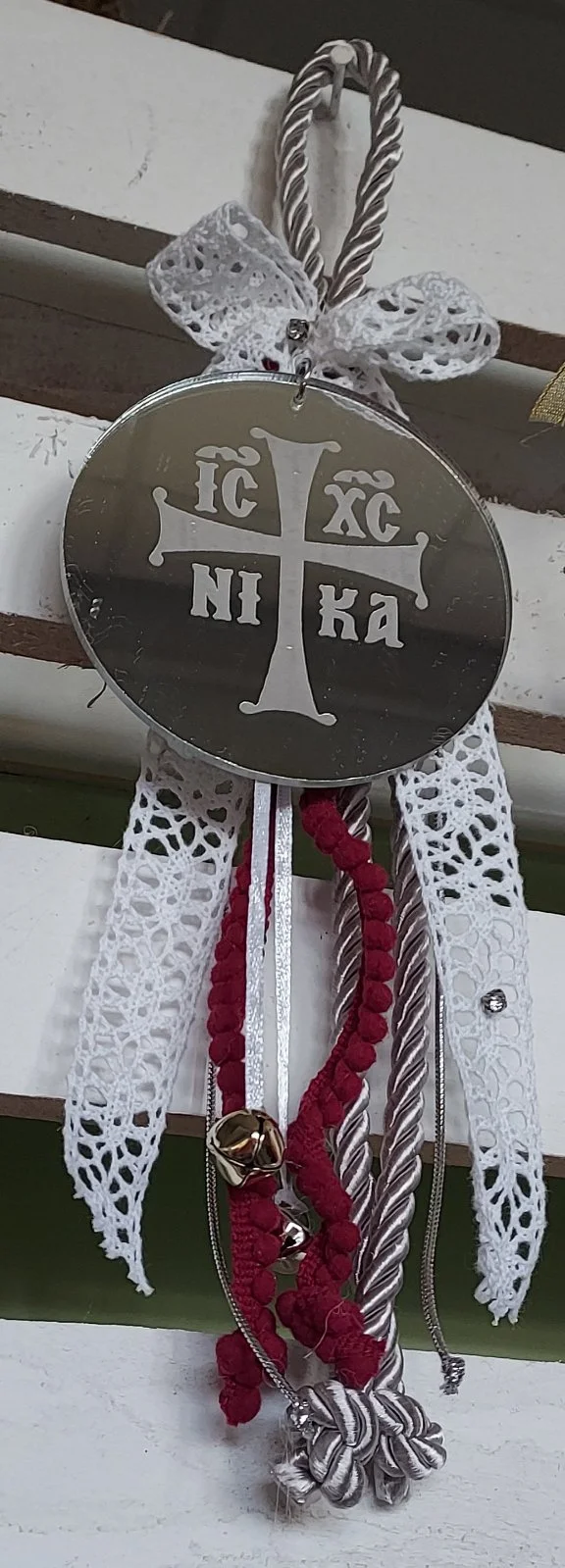 Φωτογραφία προϊόντος: Γούρι Κωνσταντινάτο ασημί