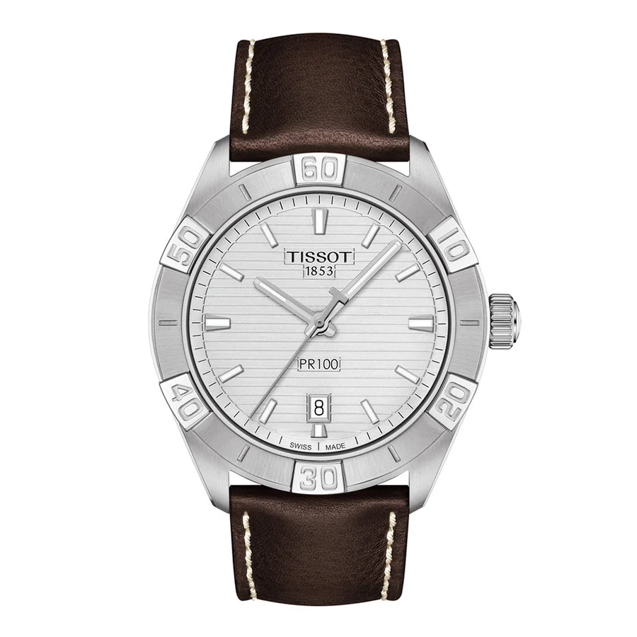Φωτογραφία προϊόντος: Ανδρικό Ρολόι Tissot T-Classic Δερμάτινο Λουρί T101.610.16.031.00
