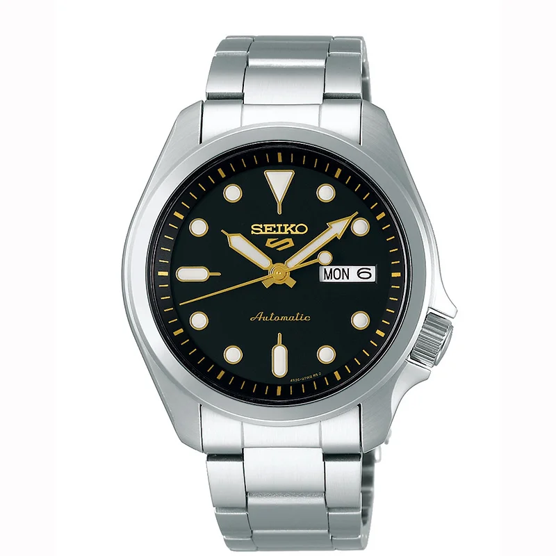 Φωτογραφία προϊόντος: Ρολόι Seiko 5 Sports SRPE57K1 με μπρασελέ από Ανοξείδωτο Ατσάλι
