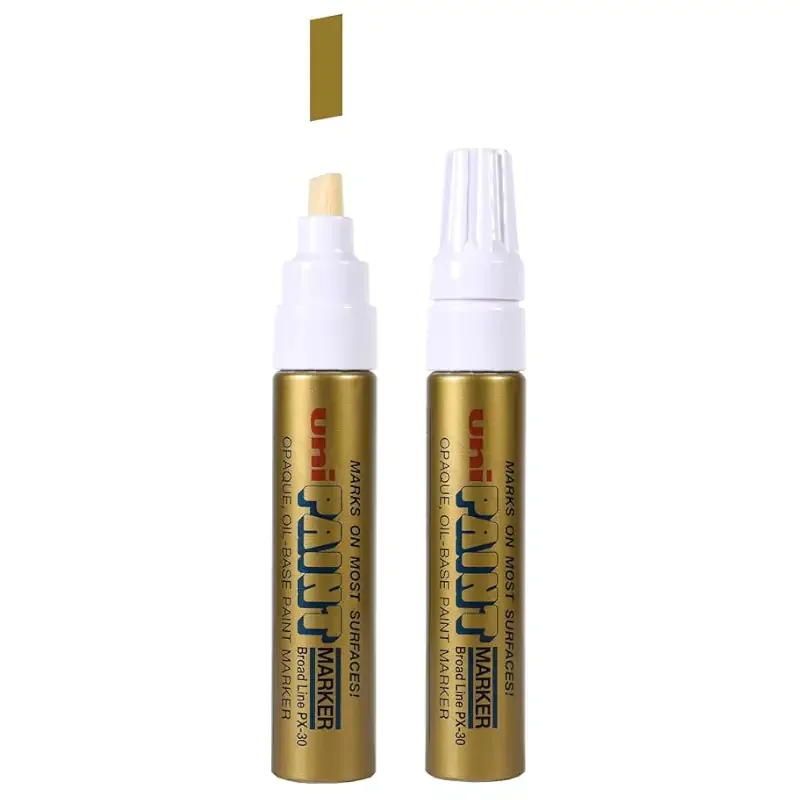 Φωτογραφία προϊόντος: UNI-BALL Uni Paint PX-30 Marker Chrome Gold (PX30GD)