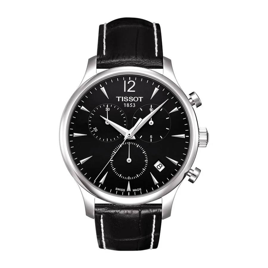 Φωτογραφία προϊόντος: Ανδρικό Ρολόι Tissot T-Classic Tradition Δερμάτινο Λουρί T063.617.16.057.00
