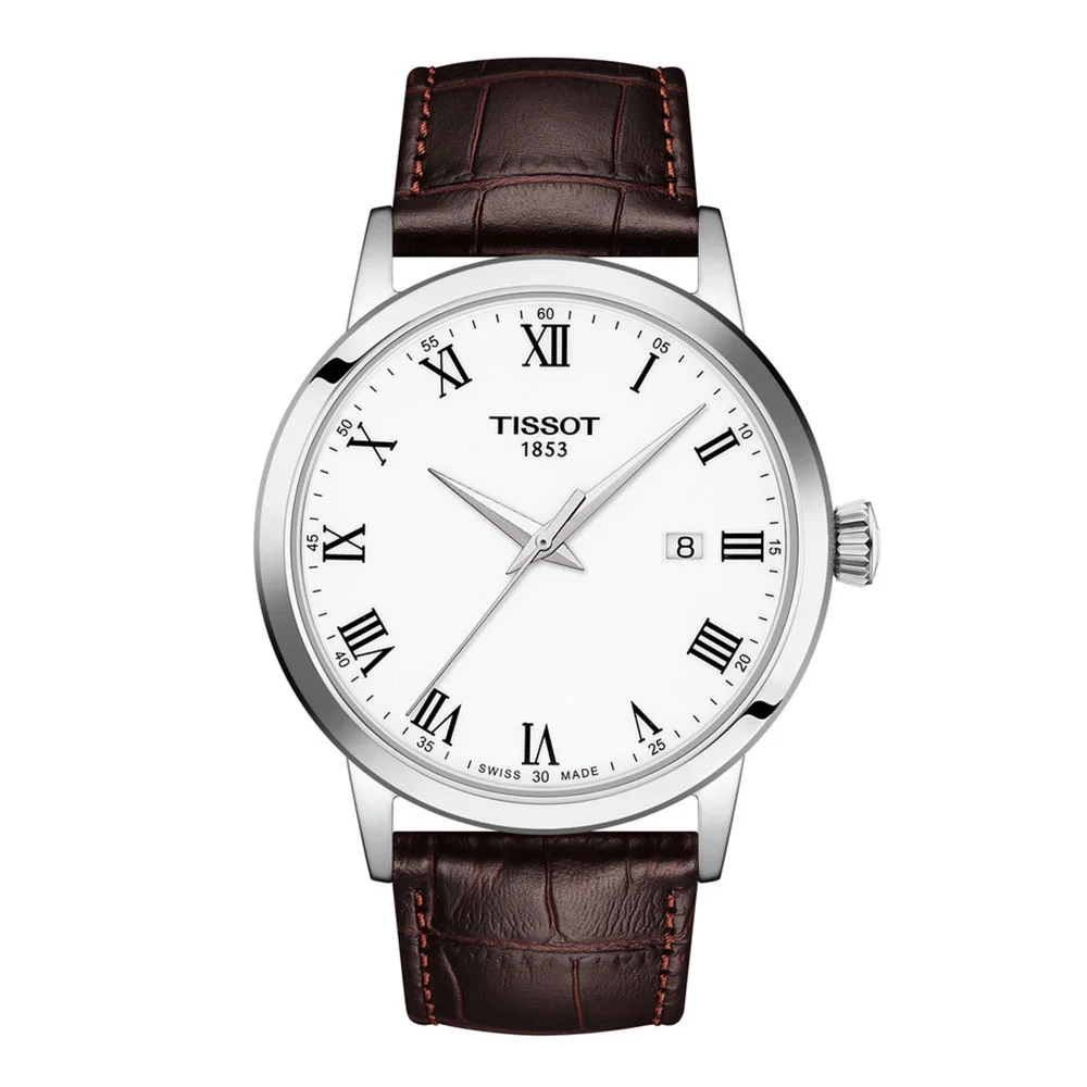 Φωτογραφία προϊόντος: Ανδρικό Ρολόι Tissot Classic Dream με Δερμάτινο Λουρί T129.410.16.013.00