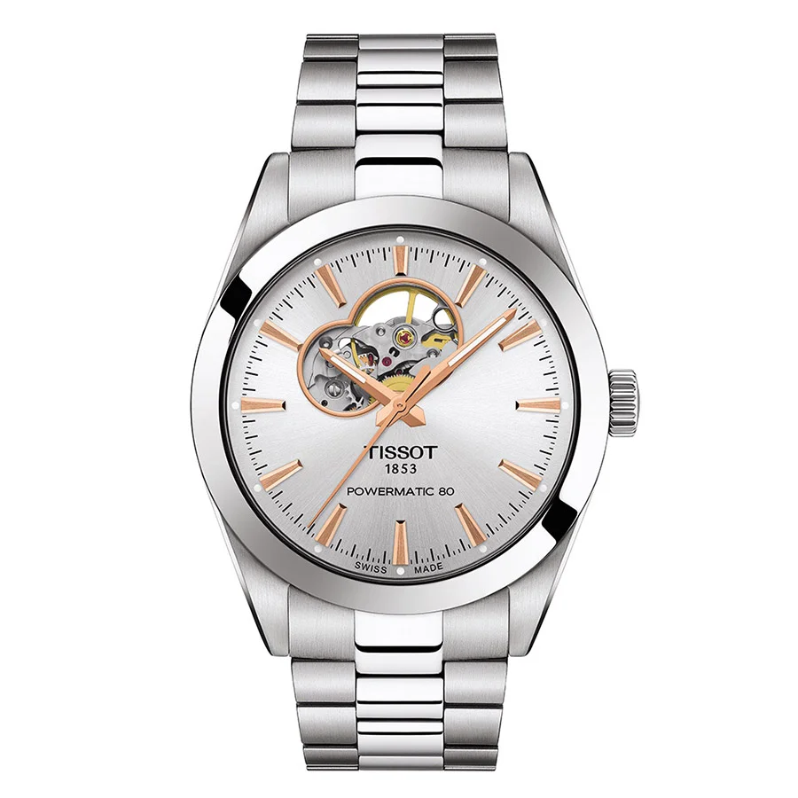 Φωτογραφία προϊόντος: Tissot Gentleman Powermatic 80 Open Heart T127.407.11.031.01