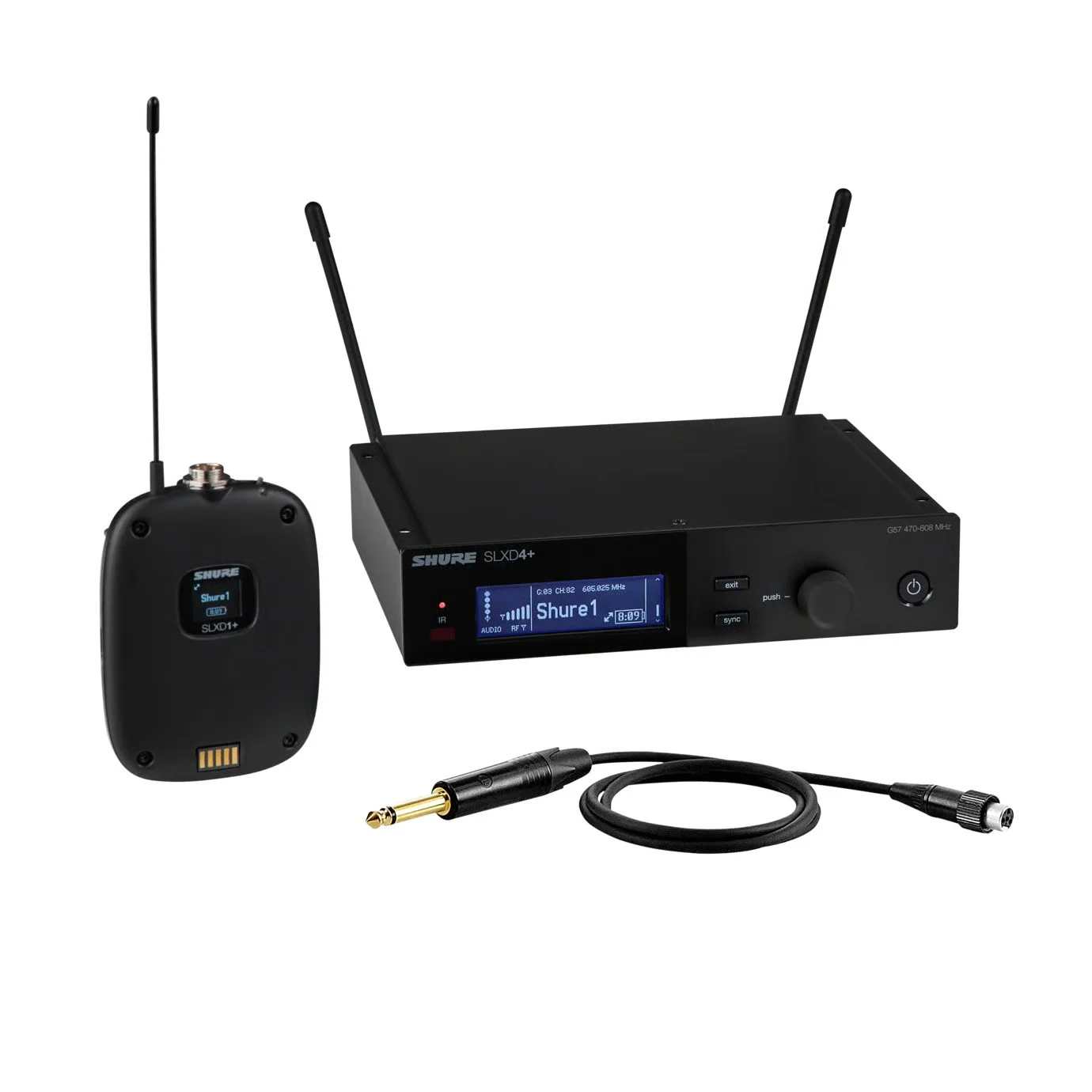 Φωτογραφία προϊόντος: Shure SLXD14+ - Ψηφιακό ασύρματο σετ μικροφώνου πέτου