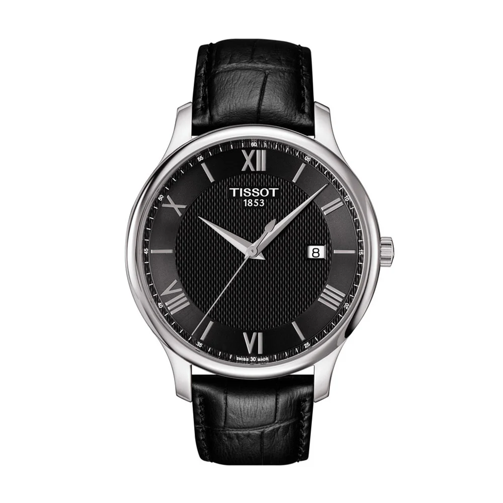 Φωτογραφία προϊόντος: Ανδρικό Ρολόι Tissot T-Classic με Δερμάτινο Λουρί T063.610.16.058.00