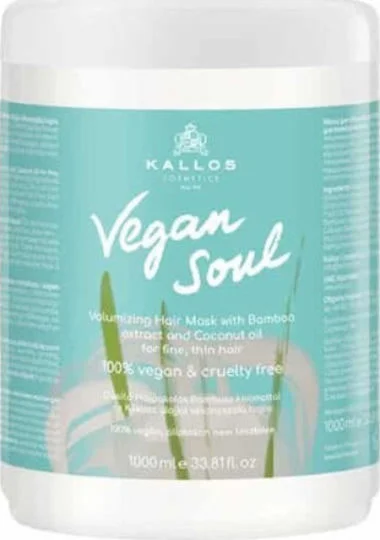 Φωτογραφία προϊόντος: OEM Kallos Vegan Soul Μάσκα Μαλλιών για Ενυδάτωση 1000ml