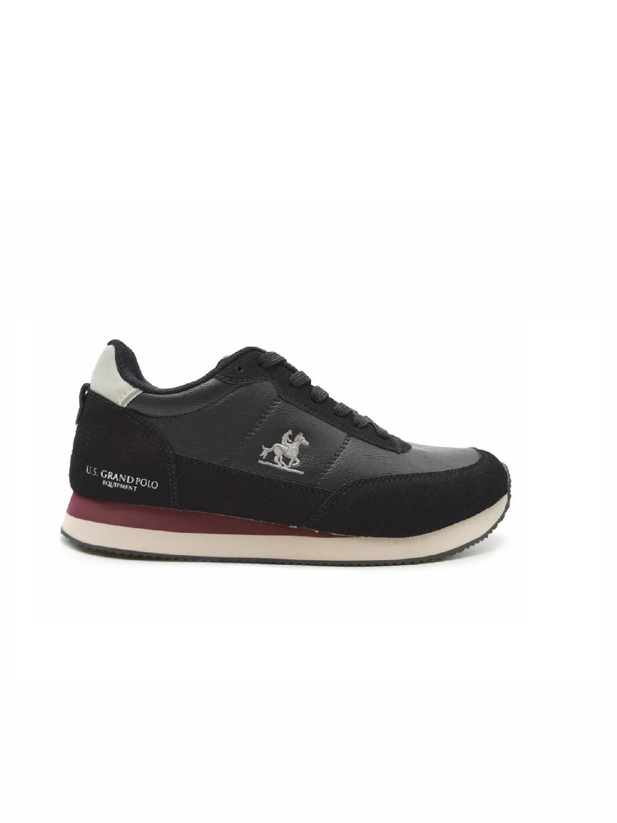 Φωτογραφία προϊόντος: Ανδρικά casual sneakers U.S.GRAND POLO μαύρο χρώμα GPM532002 2020 BLACK