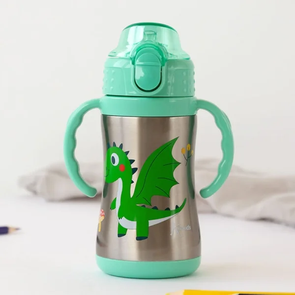 Φωτογραφία προϊόντος: Kiokids Παγούρι Θερμός με Λαβές Dragon 280ml.6+Μ