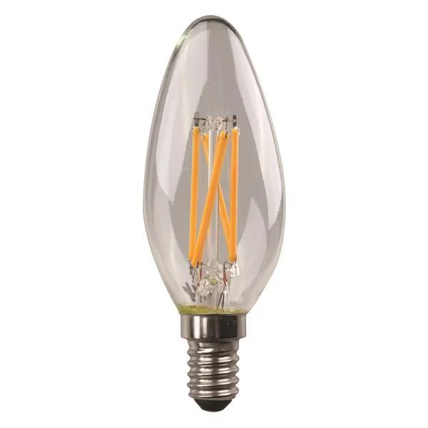 Φωτογραφία προϊόντος: ΛΑΜΠΑ LED ΚΕΡΙ CROSSED FILAMENT 6.5W E14 3000K 220-240V 147-78122