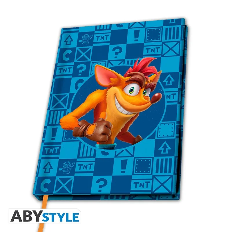 Φωτογραφία προϊόντος: Σημειωματάριο CRASH BANDICOOT - A5 Notebook "Crash + Coco" -ABYNOT089