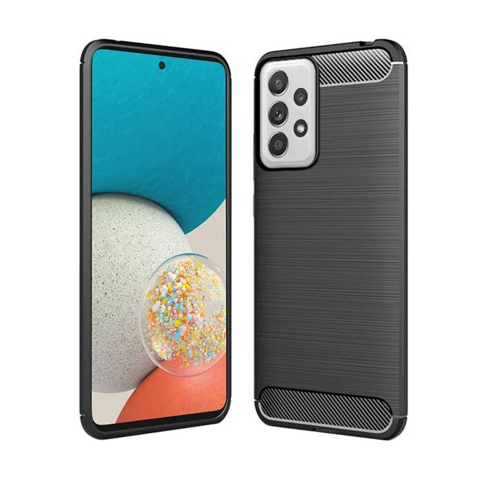 Φωτογραφία προϊόντος: Θήκη Carbon Rugged Armor Black (Samsung Galaxy A53 5G)