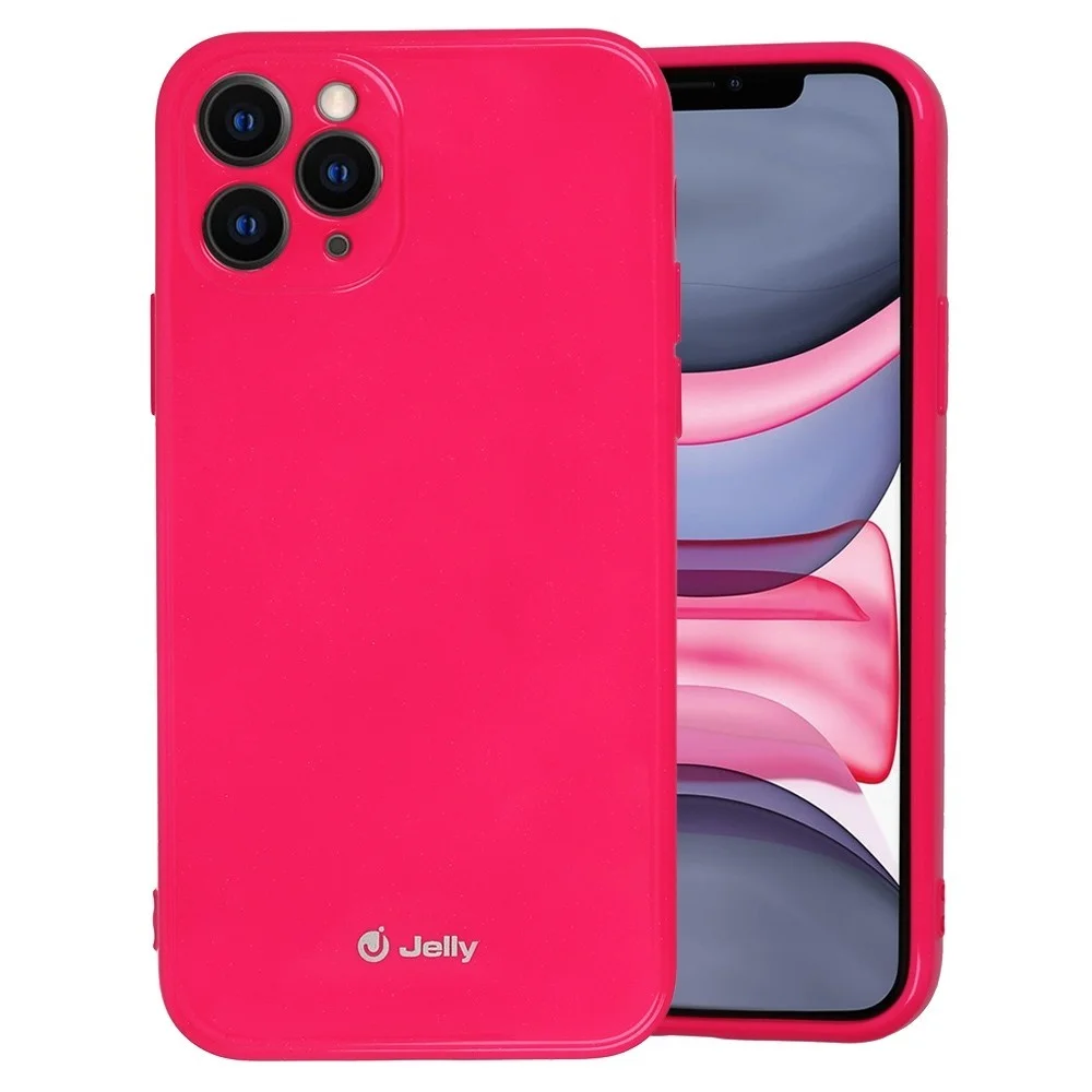 Φωτογραφία προϊόντος: Θήκη Σιλικόνης Ροζ Jelly Silicone Case Pink iPhone 11 Pro