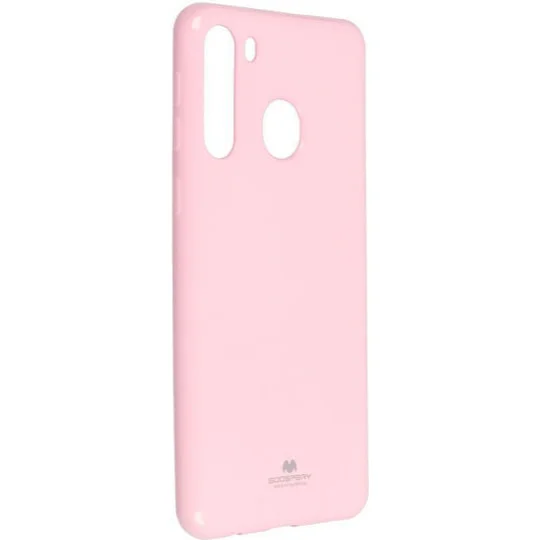Φωτογραφία προϊόντος: Θήκη Mercury Jelly Back Cover Σιλικόνης Ρόζ (Galaxy A21)