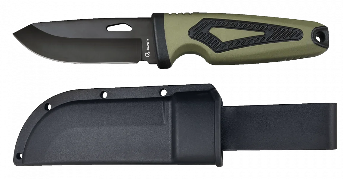 Φωτογραφία προϊόντος: ΜΑΧΑΙΡΙ ALBAINOX green knife. Double injection, 32641