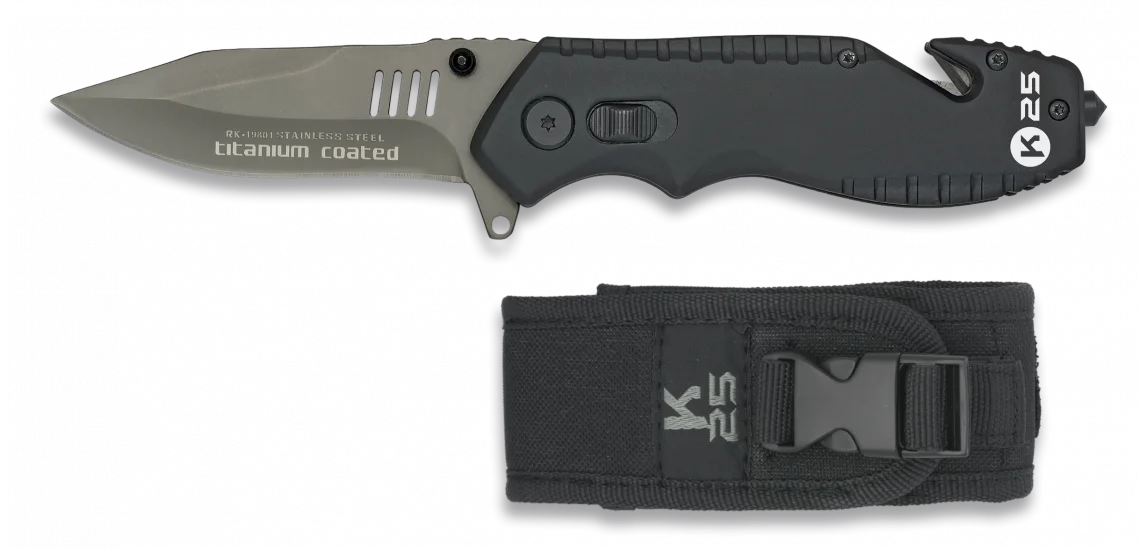 Φωτογραφία προϊόντος: ΣΟΥΓΙΑΣ K25, Tactical pocket knife H.8 cm, 19801