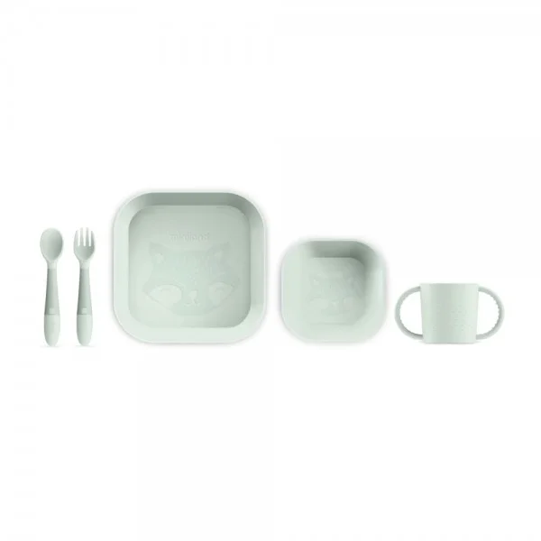 Φωτογραφία προϊόντος: ΣΕΤ ΦΑΓΗΤΟΥ Miniland MEAL SET SQUARE MINT