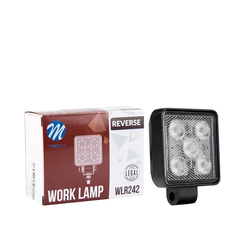 Φωτογραφία προϊόντος: ΠΡΟΒΟΛΕΑΣ ΕΡΓΑΣΙΑΣ WORK LIGHT 12/24V 5.700K 5x1,5W max750lm FLOOD 73x97mm ΓΙΑ ΟΠΙΣΘΟΠΟΡΕΙΑ ΤΕΤΡΑΓΩΝΟΣ M-TECH - 1 Τεμ.