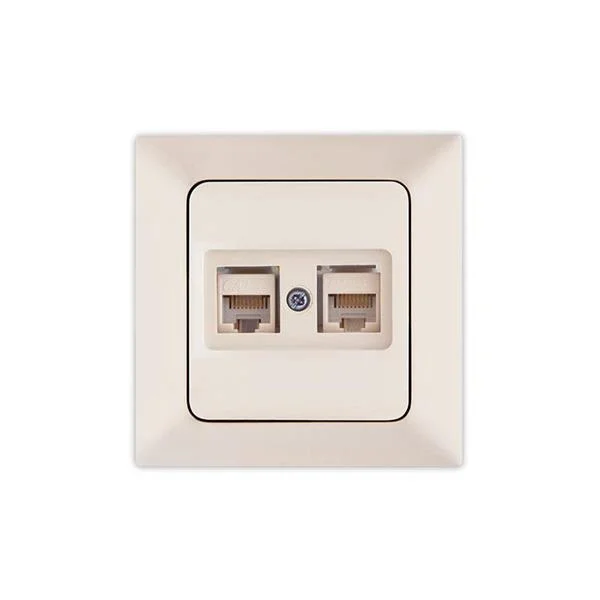 Φωτογραφία προϊόντος: ΠΡΙΖΑ DATA CAT 6 RJ 45 ΔΙΠΛΗ ΜΠΕΖ 152-16116