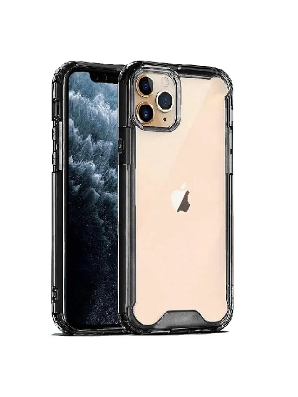 Φωτογραφία προϊόντος: ΘΗΚΗ TEL PROTECT ACRYLIC AIR ΓΙΑ IPHONE 12 PRO MAX - ΜΑΥΡΗ