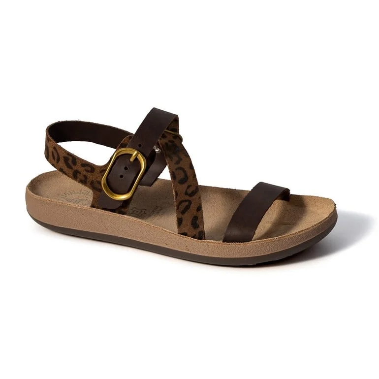 Φωτογραφία προϊόντος: Fantasy Sandals Γυναικεία Ανατομικά Σανδάλια Colette S942 Brown Leopardo