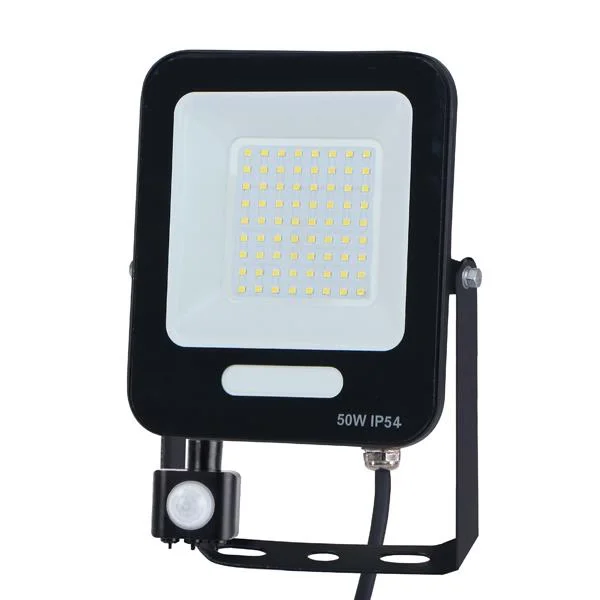 Φωτογραφία προϊόντος: ΠΡΟΒΟΛΕΑΣ LED 50W SMD ΜΕ ΠΕΡΙΣΤΡΕΦΟΜΕΝΟ ΑΝΙΧΝΕΥΤΗ ΚΙΝΗΣΗΣ ΜΑΥΡΟΣ IP54 6500K PLUS 147-69069