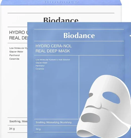 Φωτογραφία προϊόντος: Biodance Hydro Cera-Nol Real Deep Mask 34g/ 4pcs
