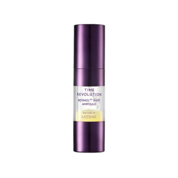 Φωτογραφία προϊόντος: Missha Time Revolution Retinol Shot 500 Ampoule Προηγμένος ορός ρετινόλης 10ml