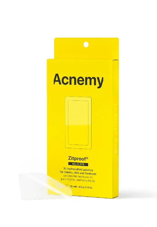 Φωτογραφία προϊόντος: Niche Beauty Lab - Acnemy - ZITPROOF MULTIZITS - Xl υδροκολλοειδή επιθέματα για μάγουλα, πηγούνι και μέτωπο 10τχμ