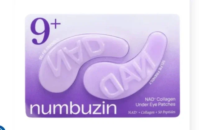Φωτογραφία προϊόντος: Numbuzin No.9 NAD Collagen Under Eye Patches μίας χρήσης με Κολλαγόνο + 50 Πεπτίδια για ανόρθωσηκαι λάμψη 1τμχ