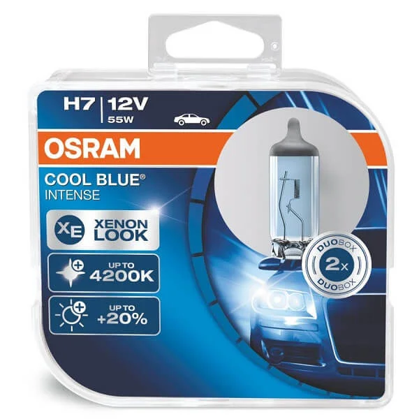 Φωτογραφία προϊόντος: OSRAM 12V H7 55W COOL BLUE INTENSE (64210CBI-HCB) 2τμχ
