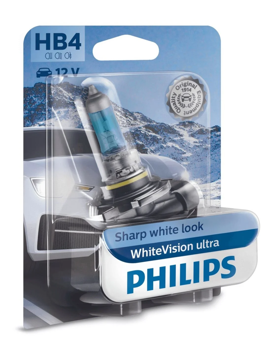 Φωτογραφία προϊόντος: PHILIPS HB4 White Vision Ultra 12V 51W 4200K 9006WVUB1