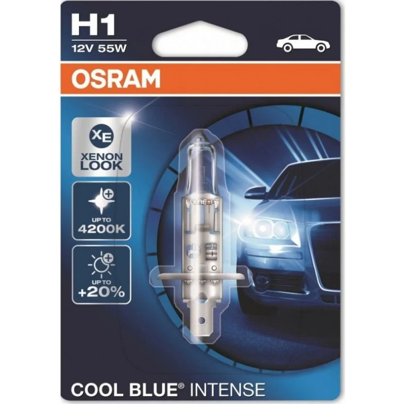 Φωτογραφία προϊόντος: OSRAM 12V H1 55W COOL BLUE INTENSE (64150CBI-01B) 1τμχ