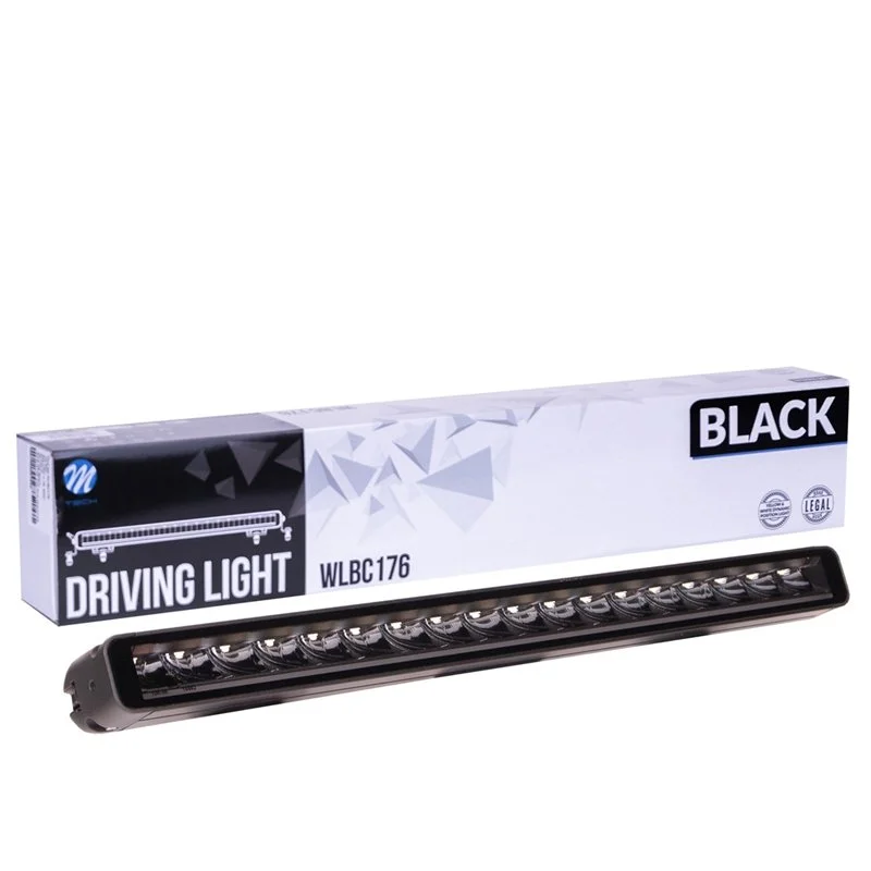 Φωτογραφία προϊόντος: M-Tech ΠΡΟΒΟΛΕΑΣ DRIVING LIGHT BLACK SERIES 18x5W LED 12-48V 90W 5.700K 7.560lm 2 ΧΡΗΣΕΩΝ 534x54x58mm mTECH - 1 τεμ.