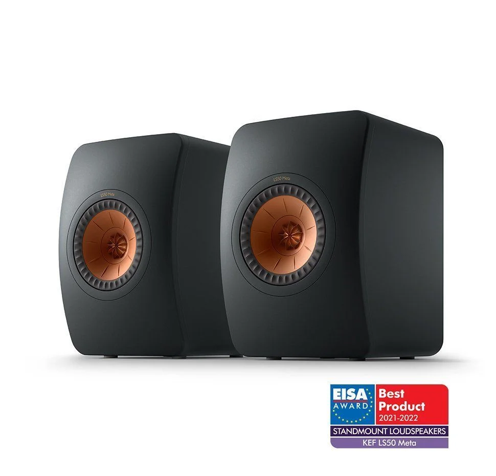 Φωτογραφία προϊόντος: Kef LS50 Meta Ηχεία Βιβλιοθήκης 5,25'' 2 Δρόμων Carbon Black (Ζεύγος)