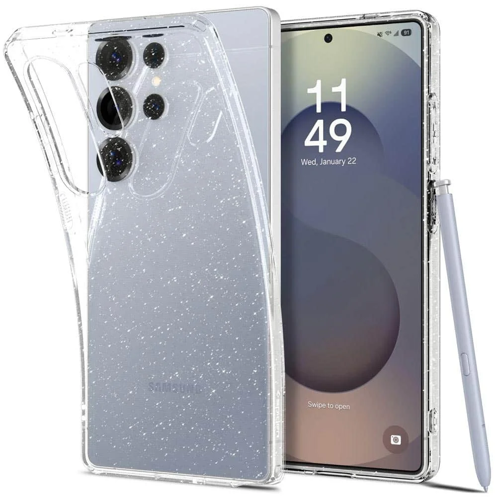 Φωτογραφία προϊόντος: Spigen Liquid Crystal Glitter - θήκη για Samsung Galaxy S25 Ultra - Διάφανο