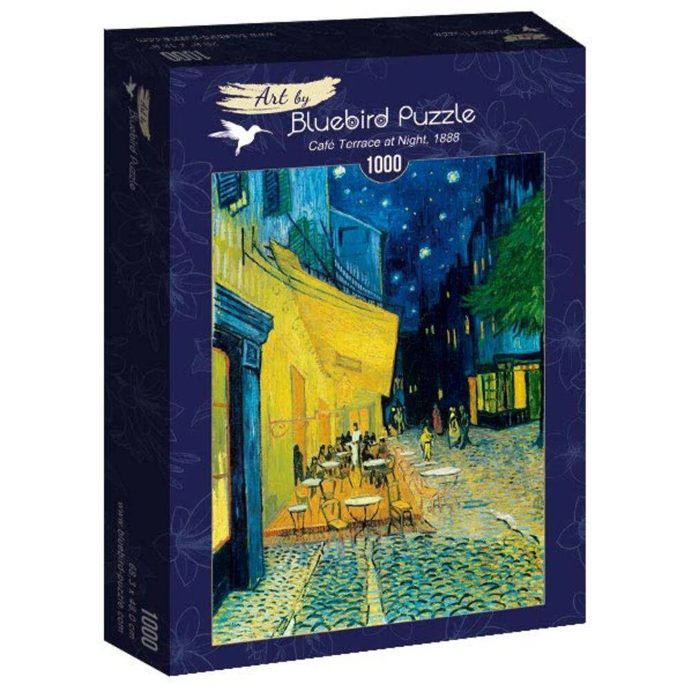 Φωτογραφία προϊόντος: 60005 Bluebird Puzzle: Vincent Van Gogh Café Terrace at Night 1888 -1000τεμ.