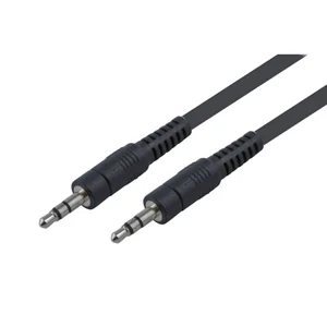 Φωτογραφία προϊόντος: POWERTECH καλώδιο Jack stereo σε Jack stereo 3.5mm, Nickel, Black, 1.5m