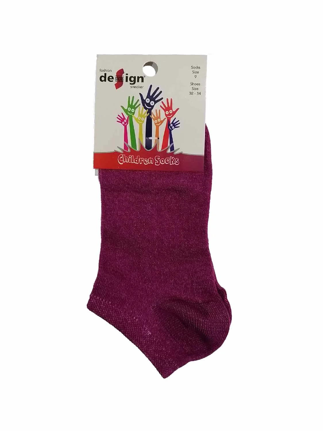 Φωτογραφία προϊόντος: Design Socks ΠΑΙΔΙΚΟ ΚΟΝΤΟ ΣΟΣΟΝΙ ΓΙΑ ΚΟΡΙΤΣΙ DESIGN 5009 5001002 - ΜΩΒ