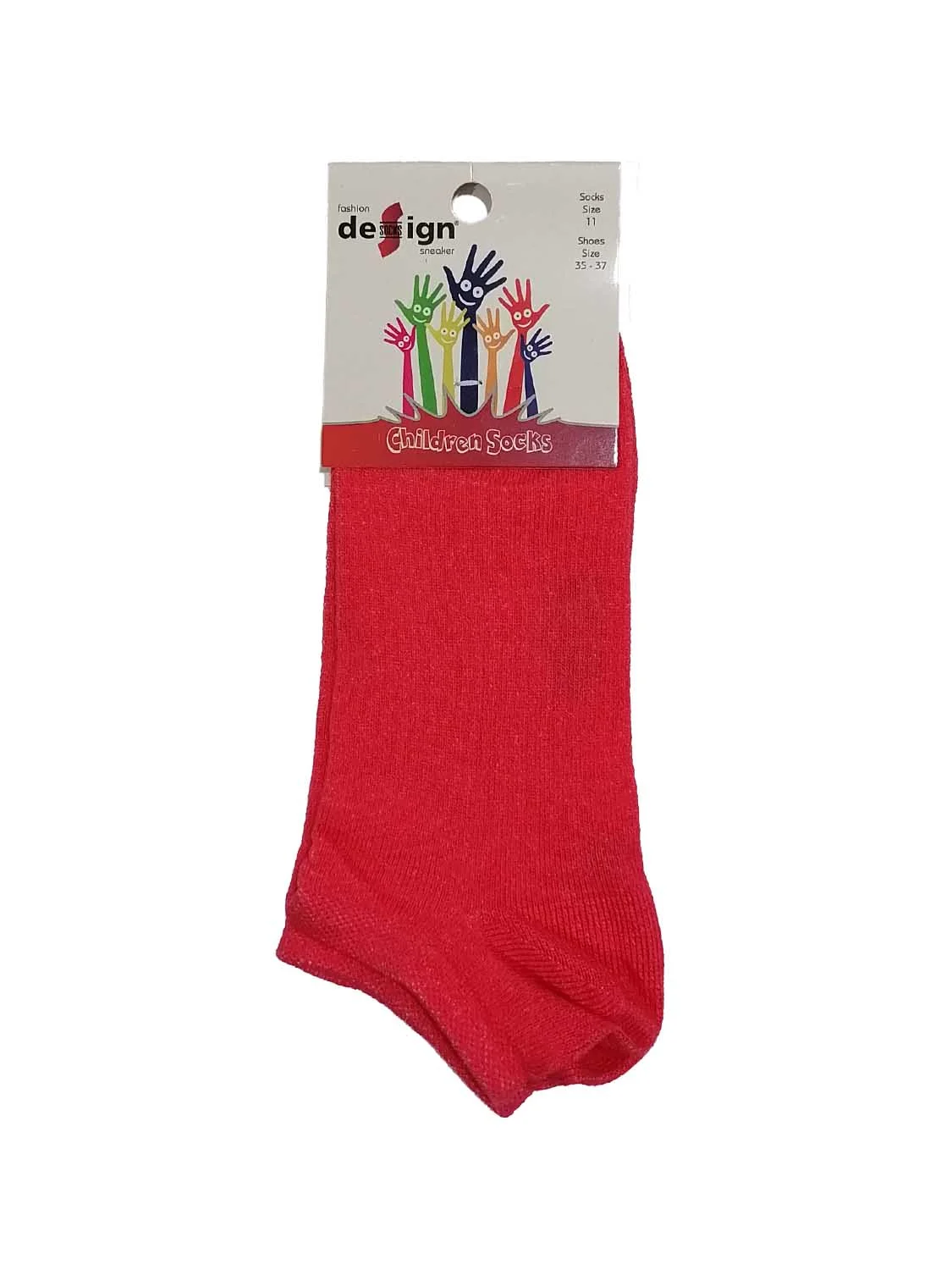 Φωτογραφία προϊόντος: Design Socks ΠΑΙΔΙΚΟ ΚΟΝΤΟ ΣΟΣΟΝΙ ΓΙΑ ΚΟΡΙΤΣΙ DESIGN 5009 5001002 - ΚΟΡΑΛΙ