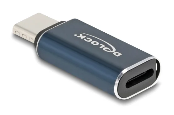 Φωτογραφία προϊόντος: DELOCK αντάπτορας USB-C σε Lightning 60688, 35W, 480Mbps, ανθρακί