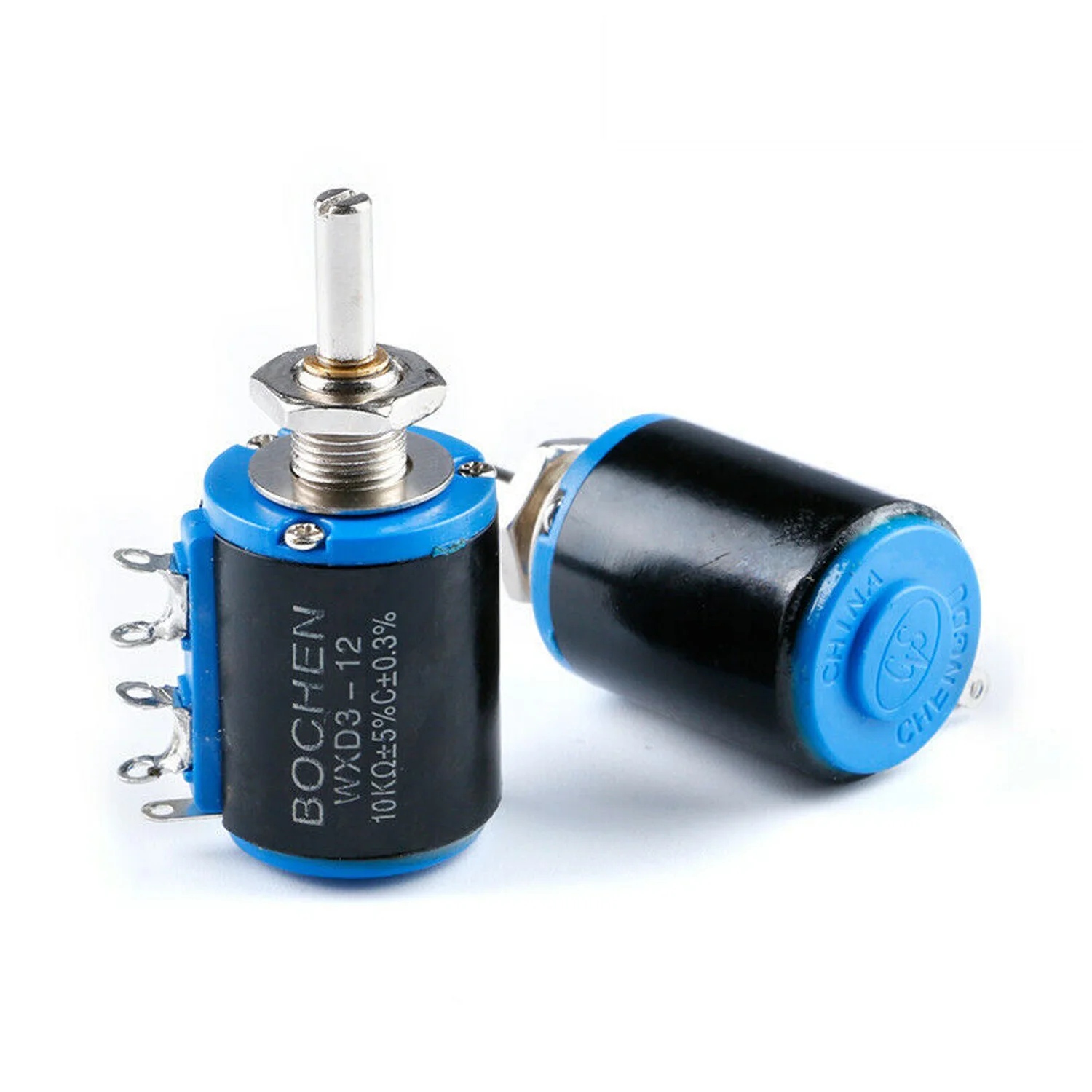 Φωτογραφία προϊόντος: 1K WXD3-12-1W 5 Ring Multi-circle Precision Wire-wound Potentiometer