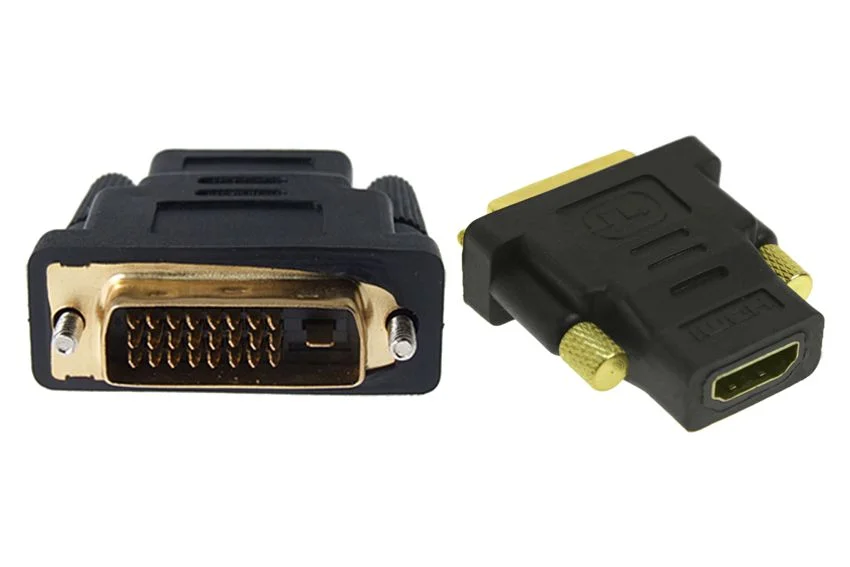 Φωτογραφία προϊόντος: POWERTECH adapter HDMI 19pin θηλυκό σε DVI 24+1 αρσενικό