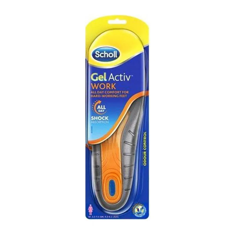 Φωτογραφία προϊόντος: Scholl Gel Activ Work Γυναικείοι Πάτοι 1 Ζευγάρι
