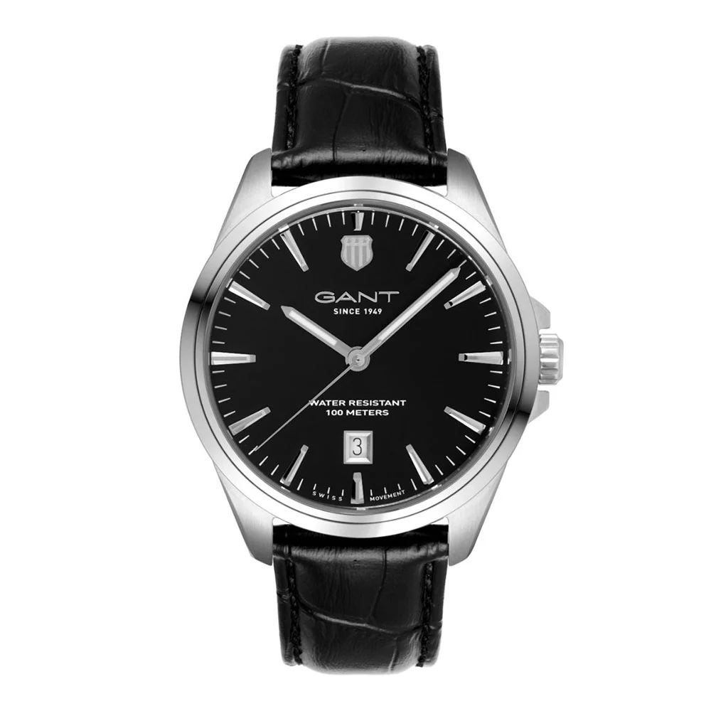 Φωτογραφία προϊόντος: GANT Prestige Swiss Movement Black Leather Strap P316001