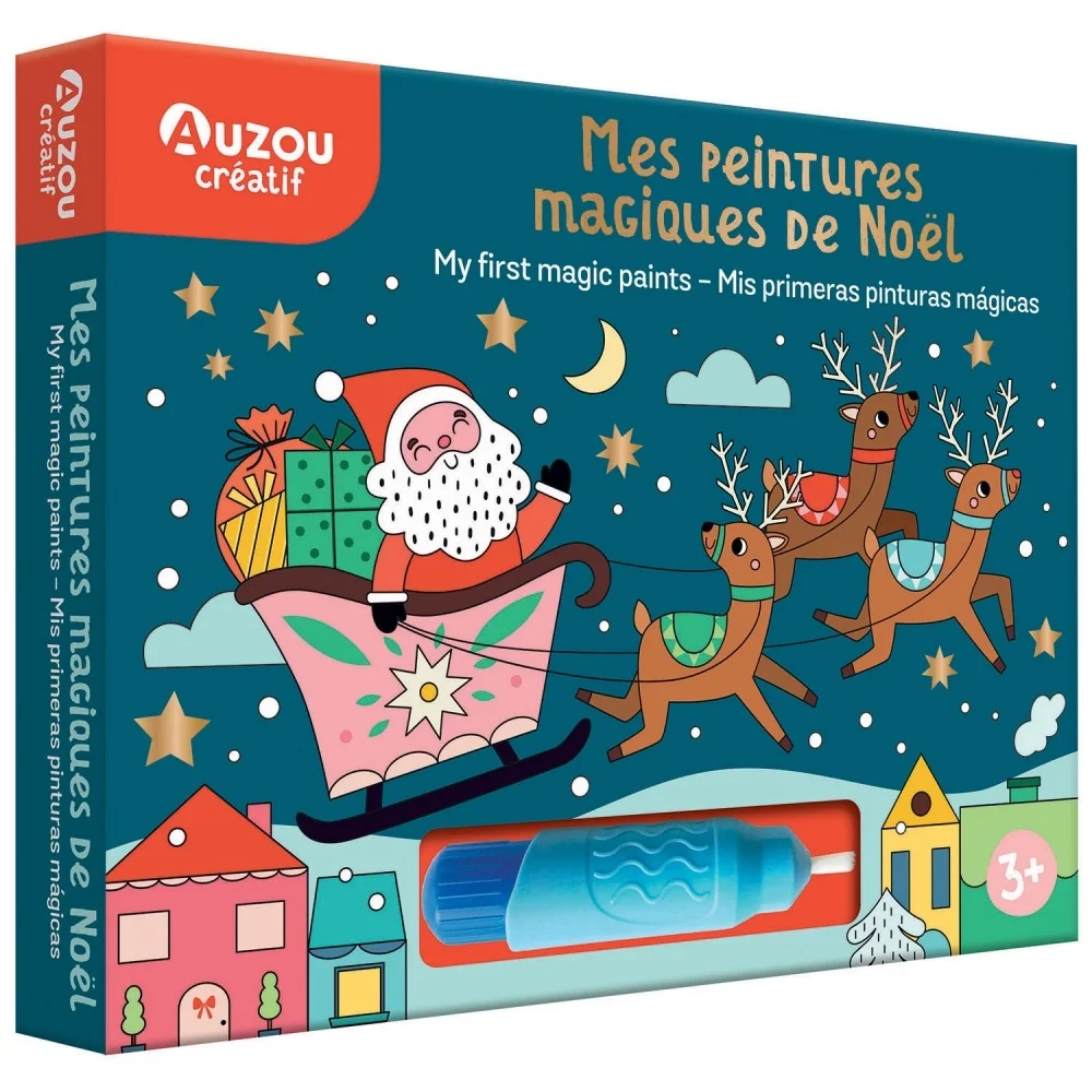 Φωτογραφία προϊόντος: Auzou My Artistic Kit - Μαγική Ζωγραφική με Νερό Χριστούγεννα