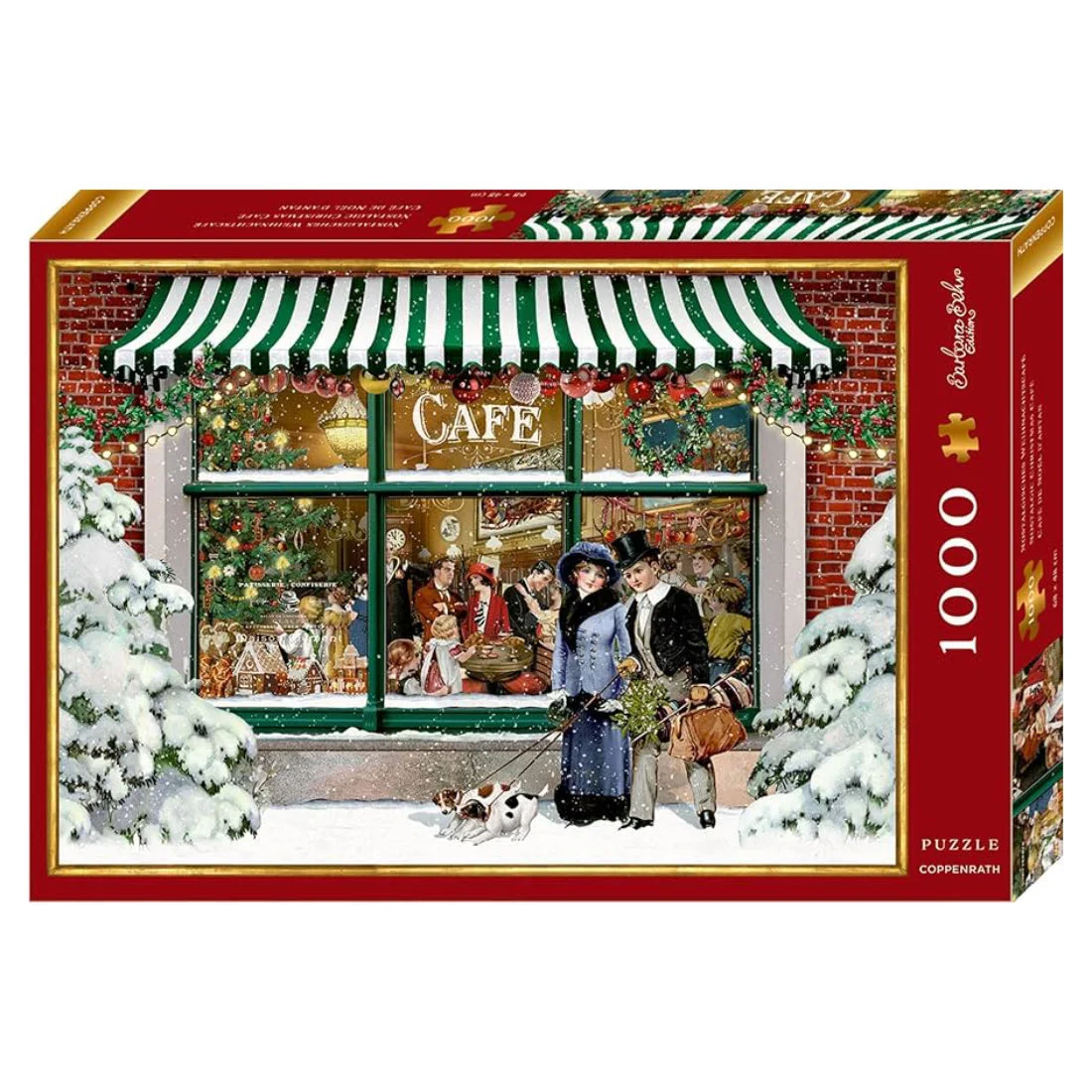 Φωτογραφία προϊόντος: Die Spiegelburg Nostalgic Christmas Cafe Puzzle - Χριστουγεννιάτικο Παζλ 1000τμχ.