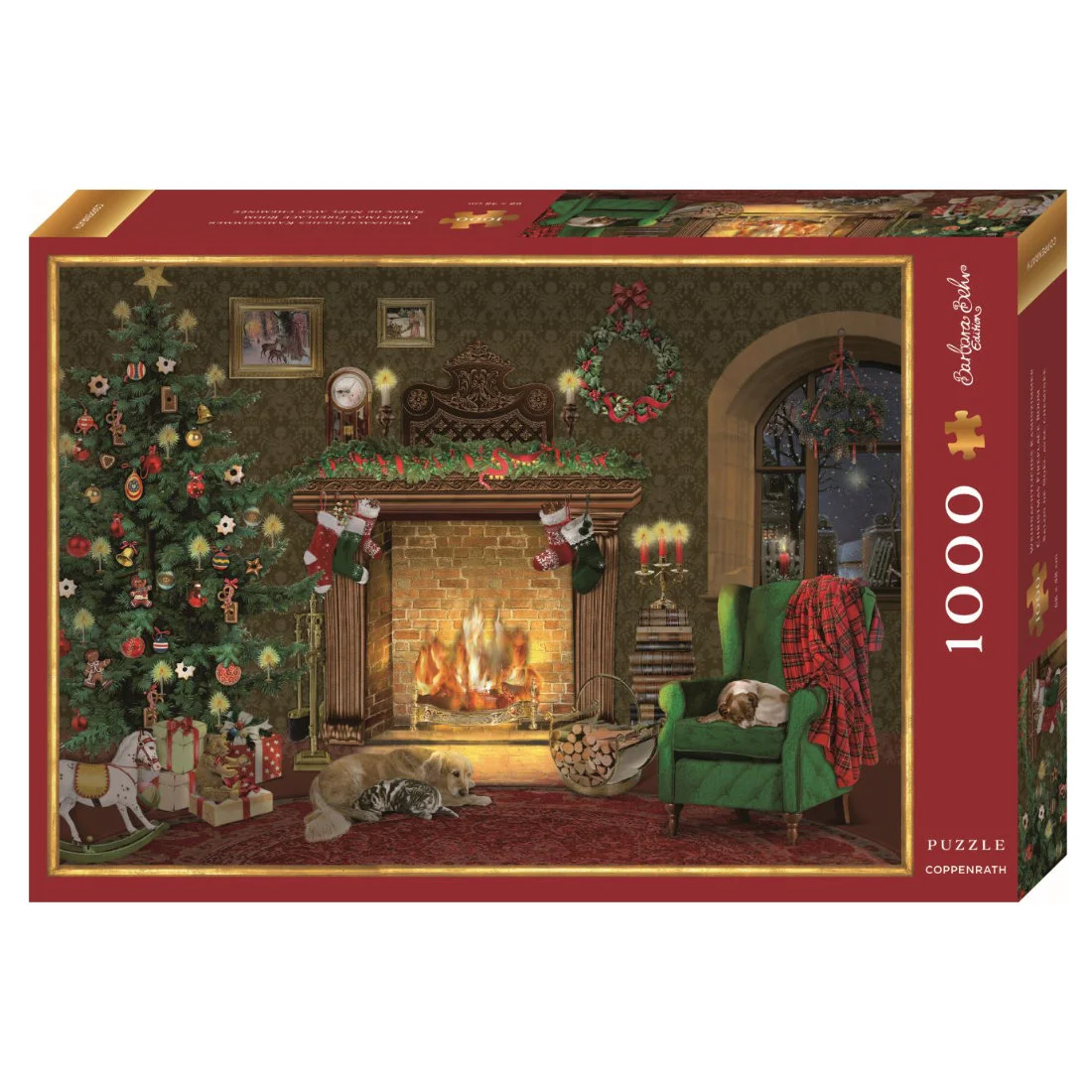 Φωτογραφία προϊόντος: Die Spiegelburg Christmas Fireplace Room - Χριστουγεννιάτικο Παζλ 1000τμχ.