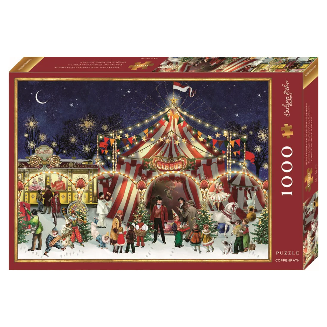 Φωτογραφία προϊόντος: Die Spiegelburg Circus at Christmas Puzzle - Χριστουγεννιάτικο Παζλ 1000τμχ.